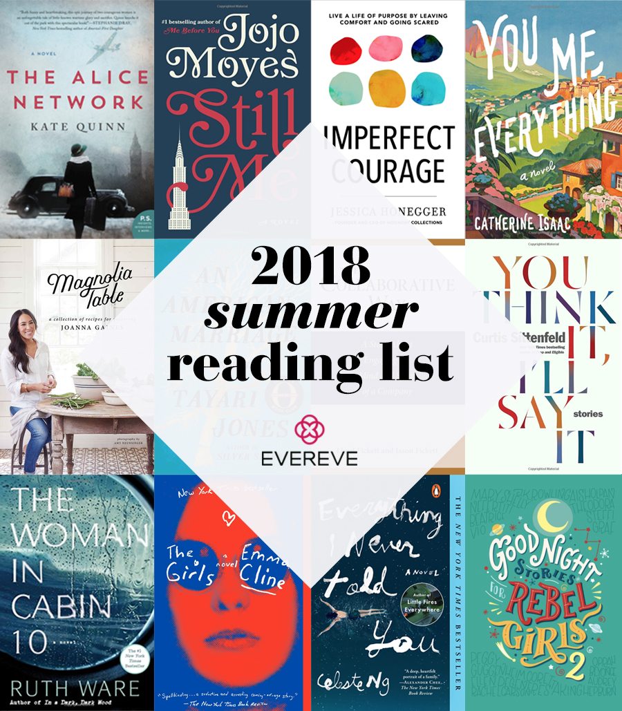 Evereve 2018 Summer Reading List