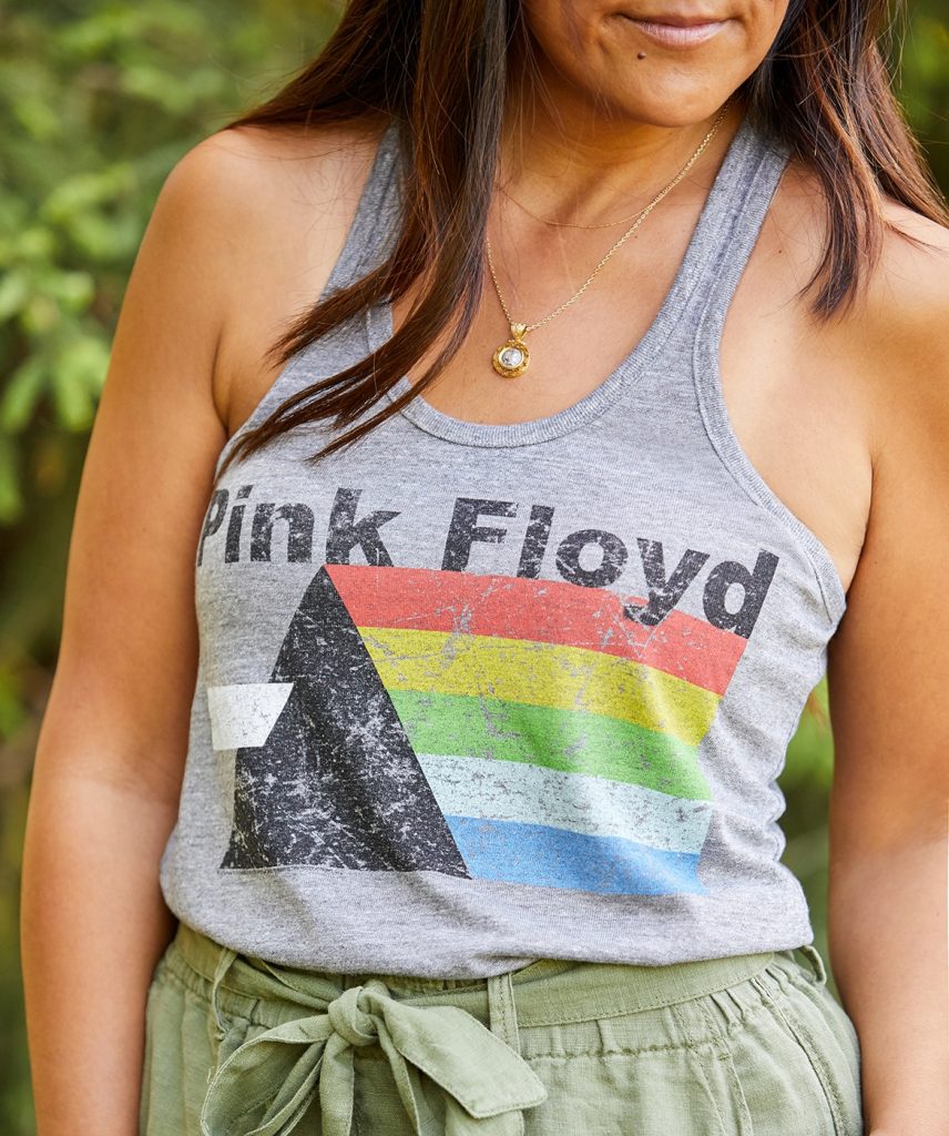 Pink Floyd Tee Shirt Close Up