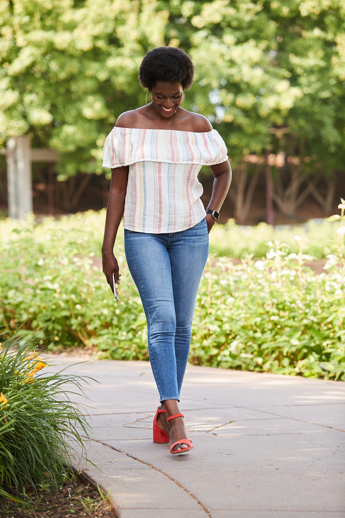 off the shoulder top, what to wear if you don't like sleeveless