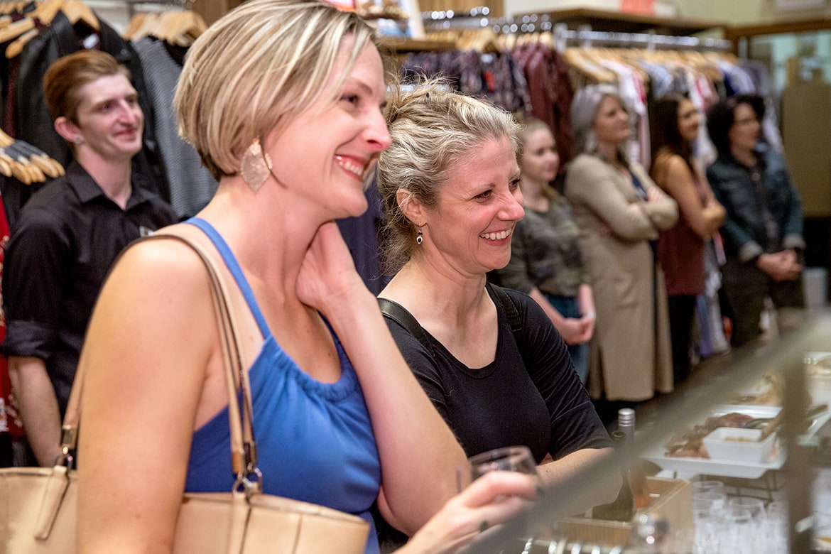 Evereve Customers at the Evereve and Sorel Tigard Store Event