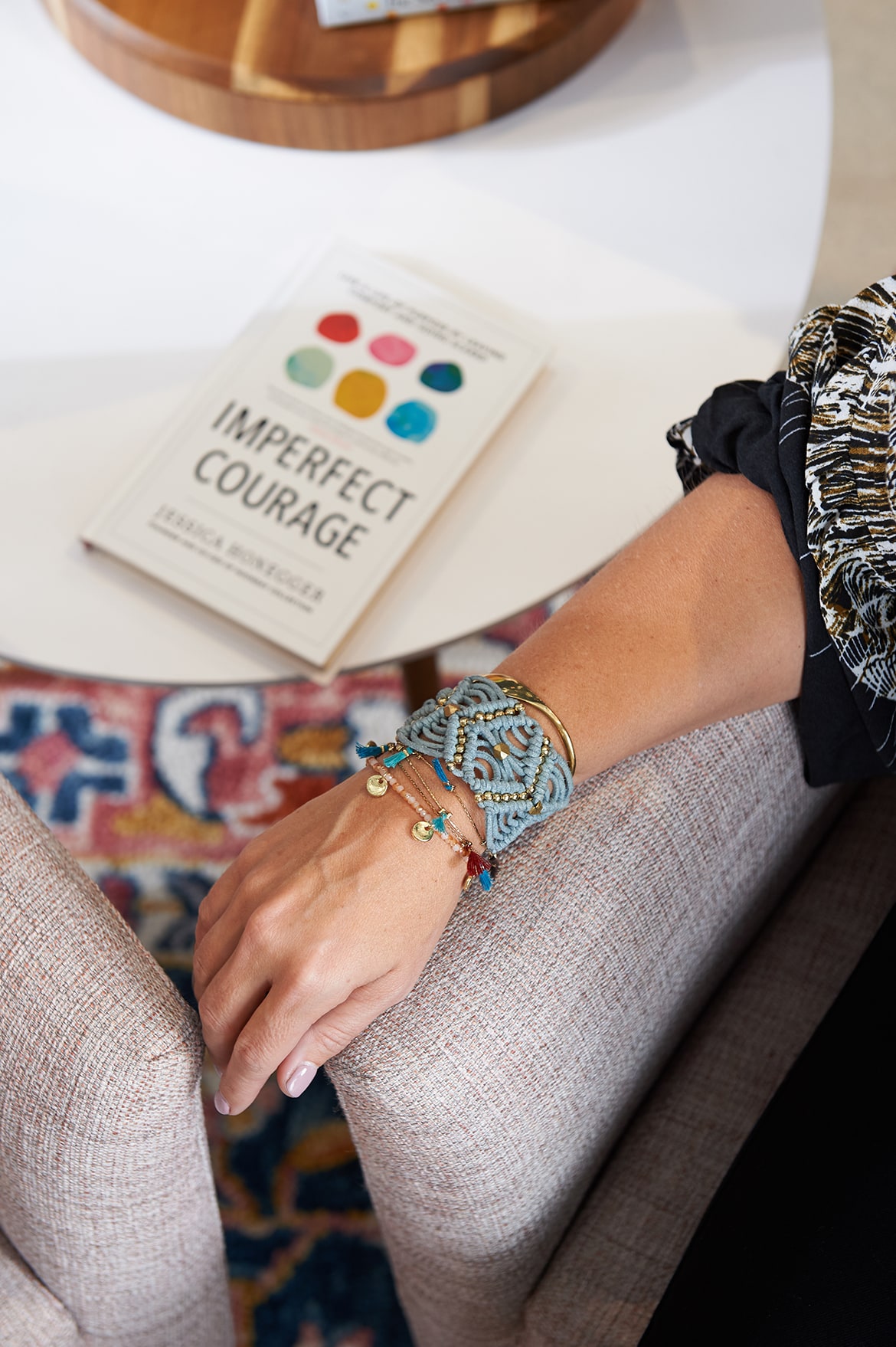 Noonday collection bracelets and imperfect courage