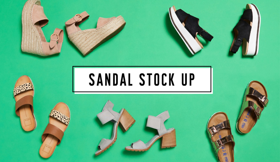 The 5 Sandals You Need for Spring