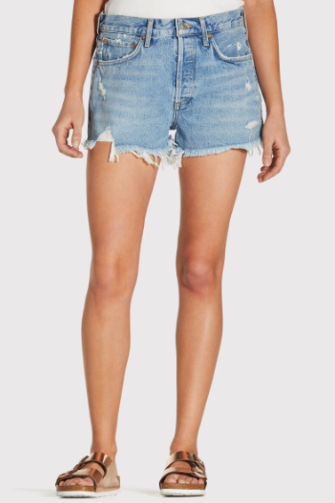what to wear for the fourth of july, denim shorts