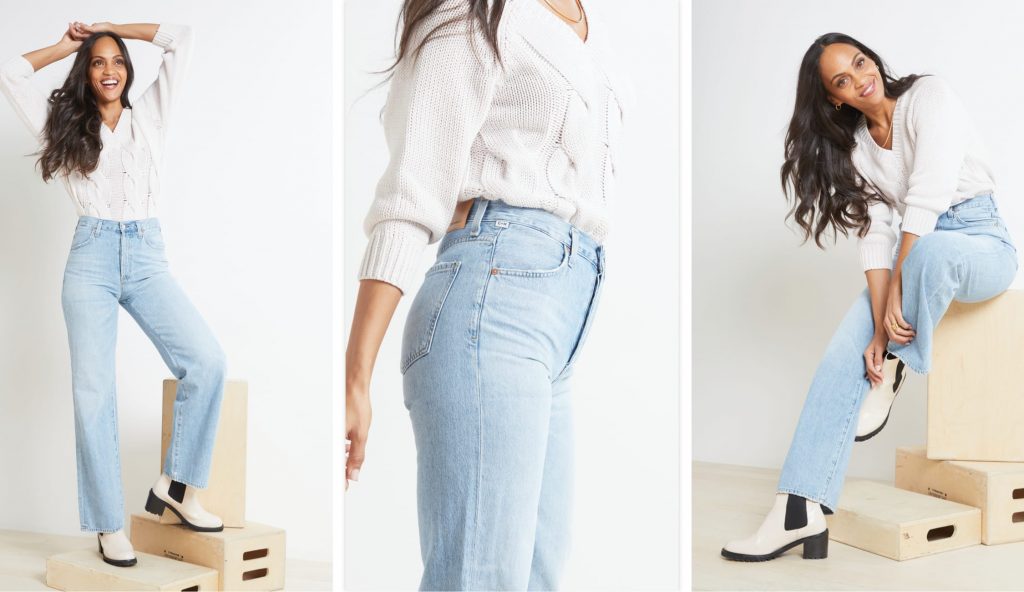 Wear what you love at any age: How to rock wide leg jeans