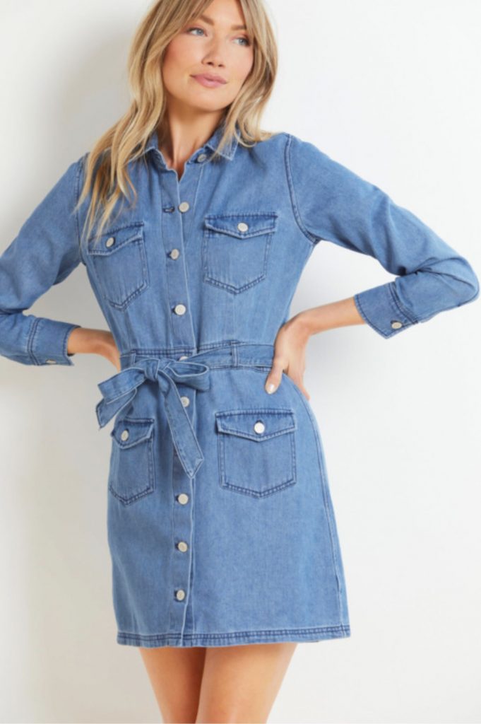 15 Edgy Denim Dress Outfits For Summer - Styleoholic